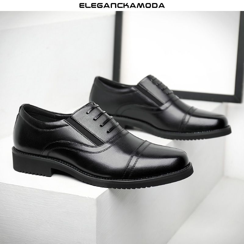 modne męskie buty oxford eleganckie buty eleganckie czarne